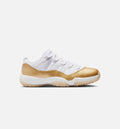 Air Jordan 11 Retro Low Mother's Day Women's Lifestyle Shoes – White/Metallic Gold/Team Gold