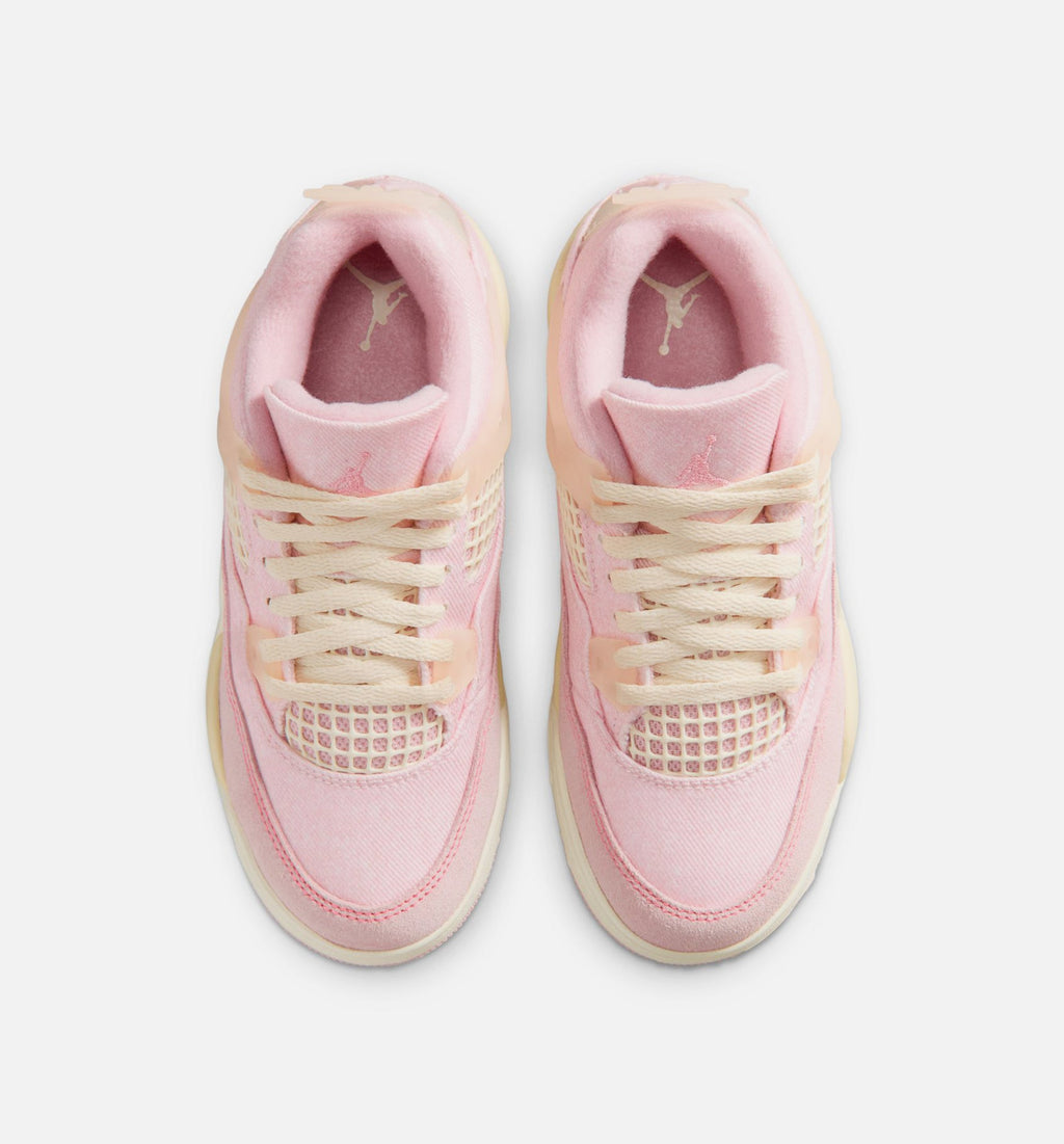 Air Jordan 4 Retro "Pink Pearl and Iced Carmine" Preschool Lifestyle Shoes – Pearl Pink/Iced Carmine/Coconut Milk