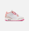 Air Jordan 3 Retro "Spring Flowers" Grade School Lifestyle Shoes – Pearl Pink/Pink Bloom/Pink Glow/Hyper Orange