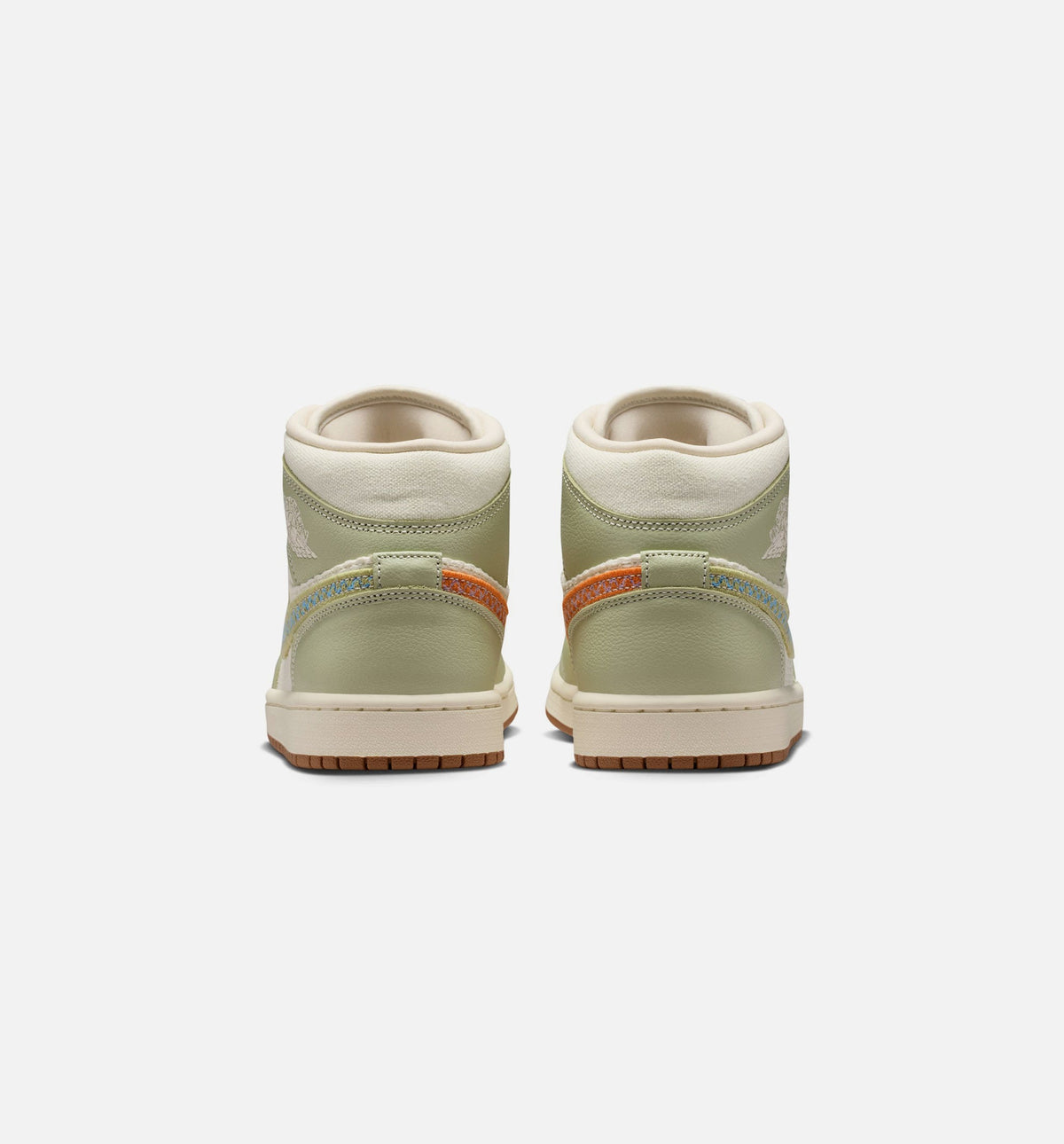 Air Jordan 1 Mid SE Women's Lifestyle Shoes – Olive Aura/Pearl White/Lawn
