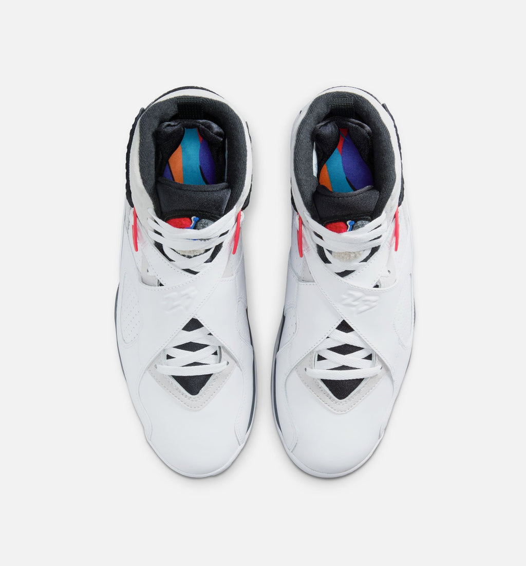 Air Jordan 8 Retro True Red Men's Lifestyle Shoes – White/Black/True Red