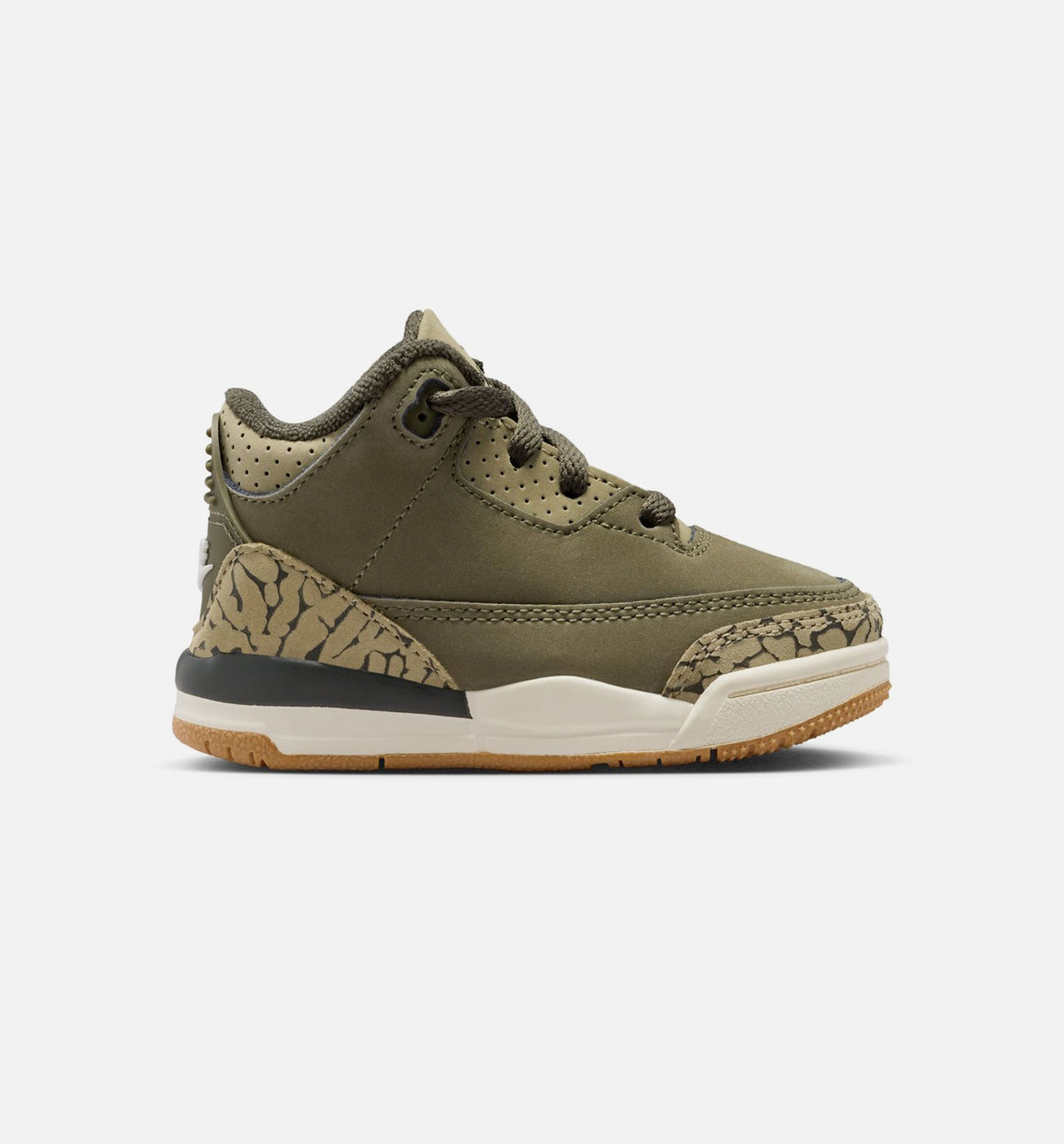 Air Jordan 3 Retro "Medium Olive" Infant/Toddler Lifestyle Shoes – Medium Olive/Sequoia/Neutral Olive/Sail