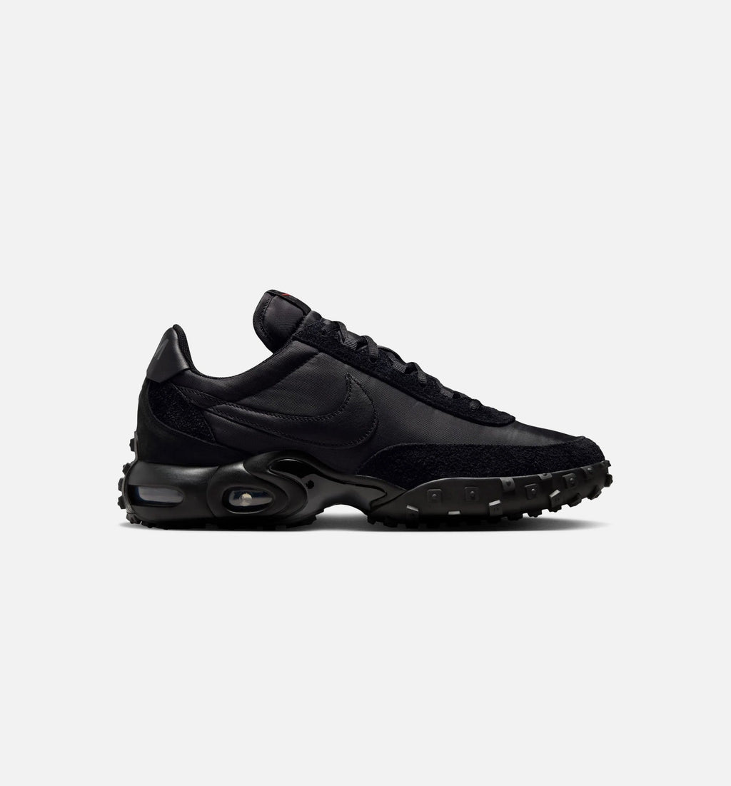 Nike Air Max Waffle Black and Anthracite Men's Lifestyle Shoes – Black