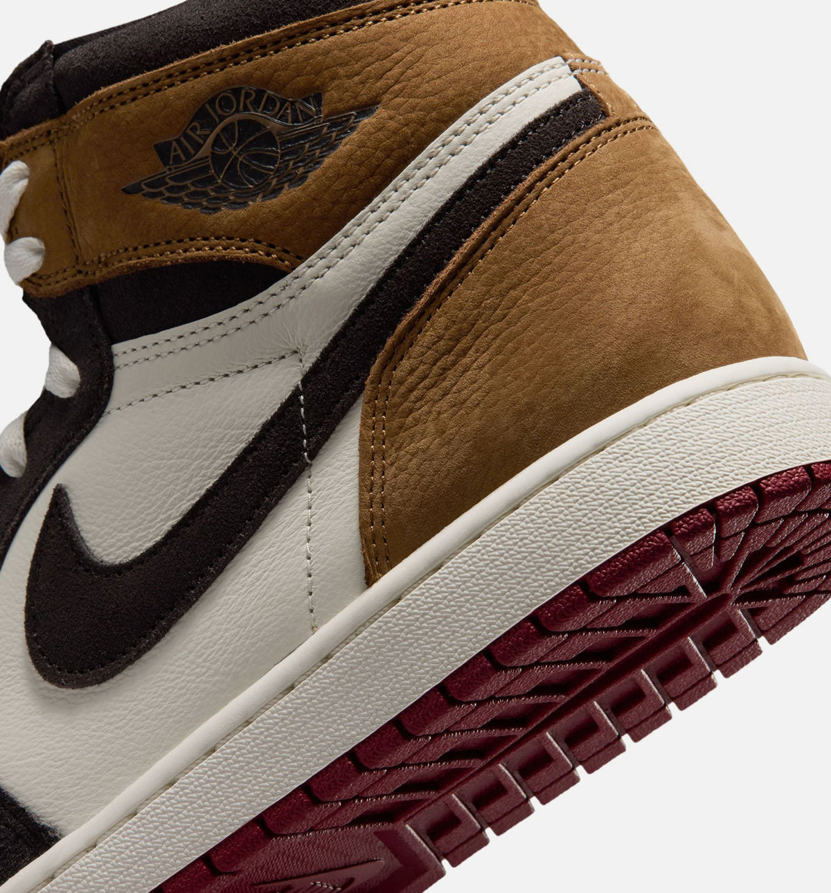 Air Jordan 1 Retro High OG "Love Letter" Men's Lifestyle Shoes – Shadow Brown/Team Red/Light British Tan
