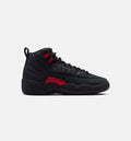 Air Jordan 12 Retro Bloodline Grade School Lifestyle Shoes – Black/Varsity Red