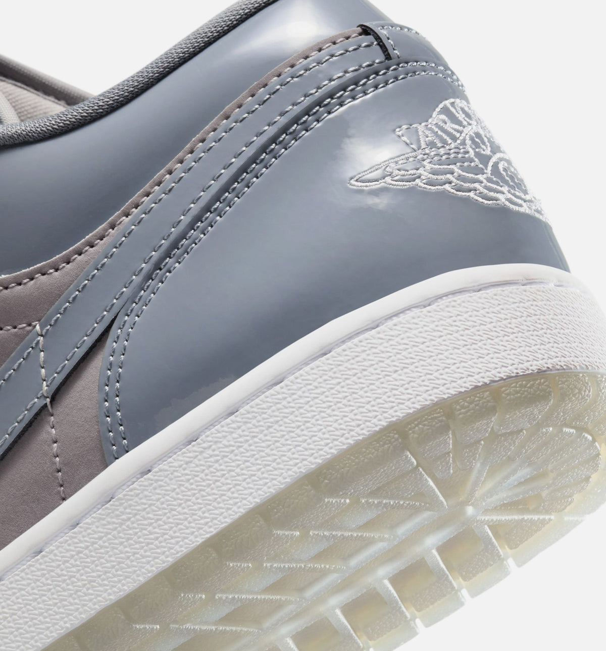 Air Jordan 1 Low "Cool Grey" Men's Lifestyle Shoes – Medium Grey/White