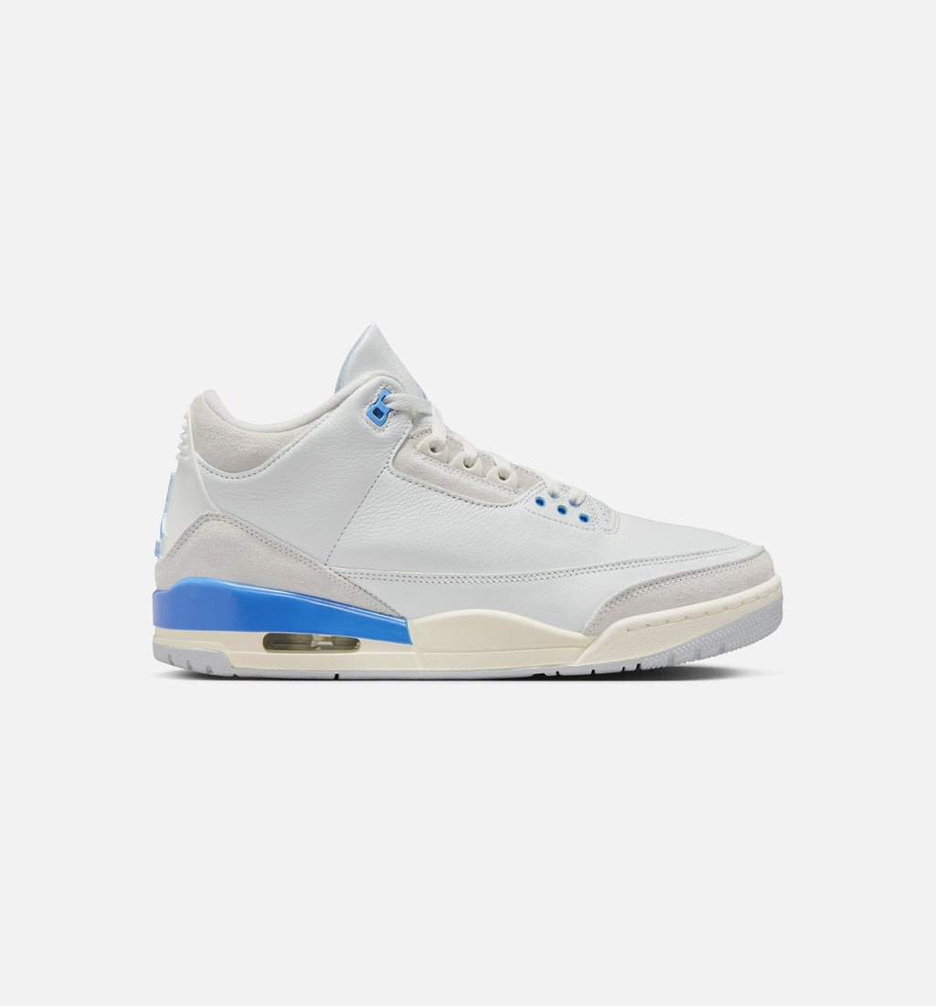 Air Jordan 3 Retro "Lucky Shorts" Men's Lifestyle Shoes – Summit White/Hydrogen Blue/Legend Blue