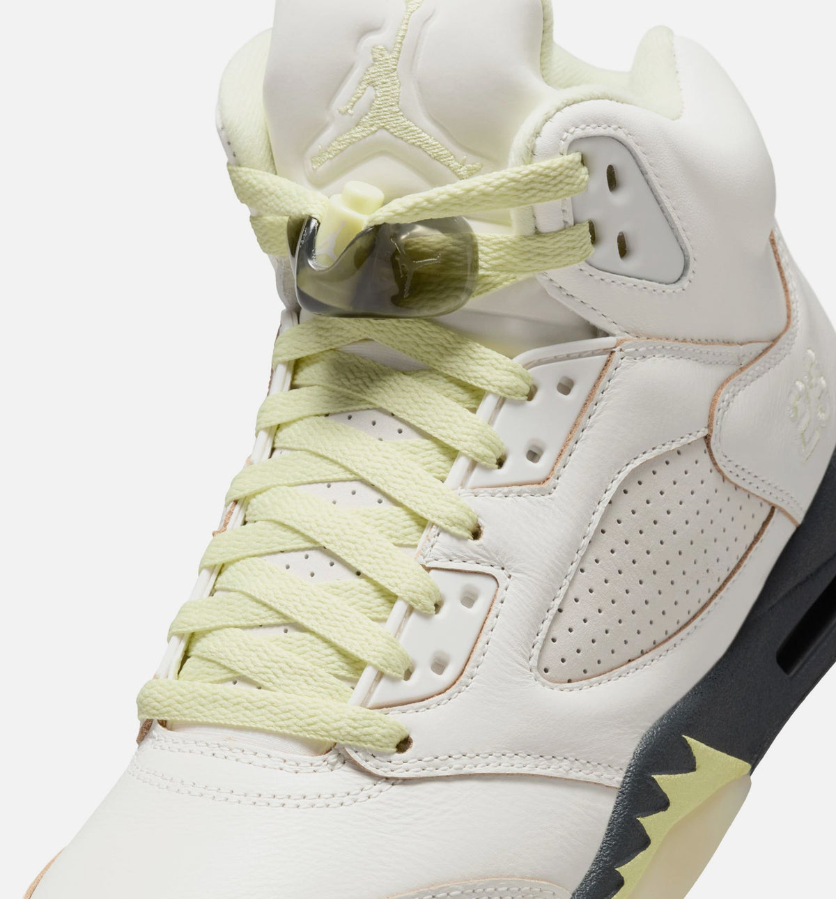 Air Jordan 5 Retro Luminous Green Women's Lifestyle Shoes – Sail/Luminous Green/Anthracite