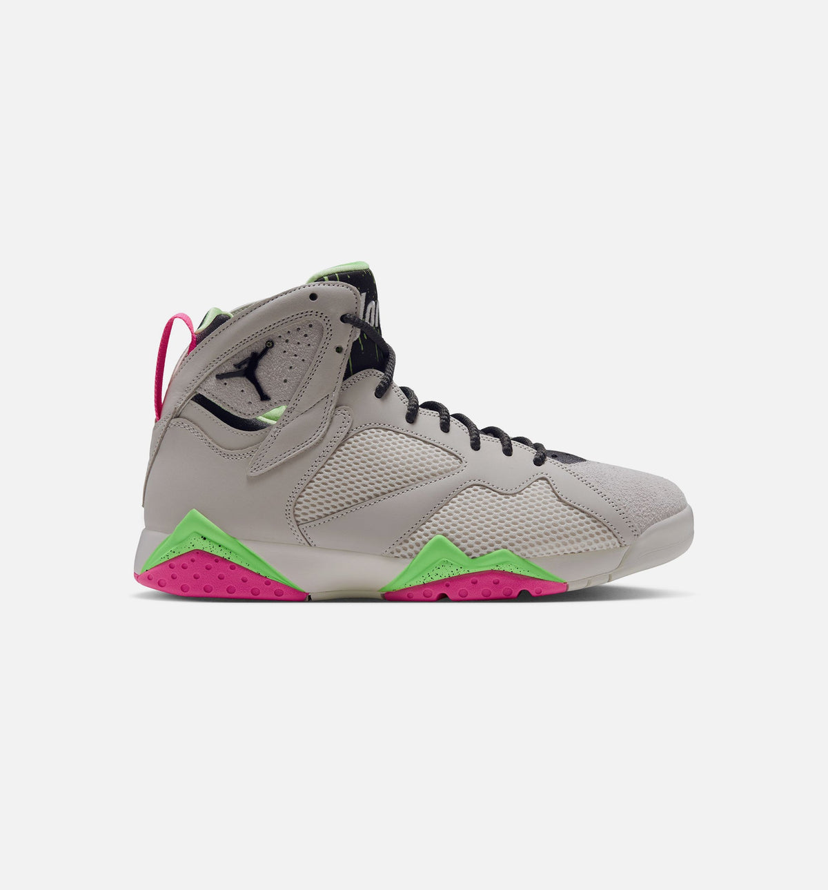 Air Jordan 7 Retro Tennis Day Men's Lifestyle Shoes – Phantom/Lime Blast/Pink Blast/Anthracite