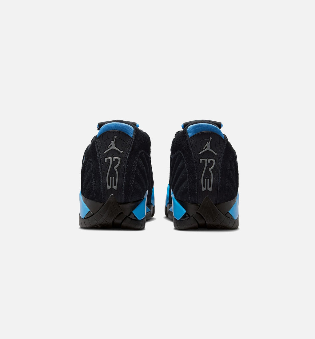 Air Jordan 14 Retro Black/University Blue Grade School Lifestyle Shoes – Black/White/University Blue