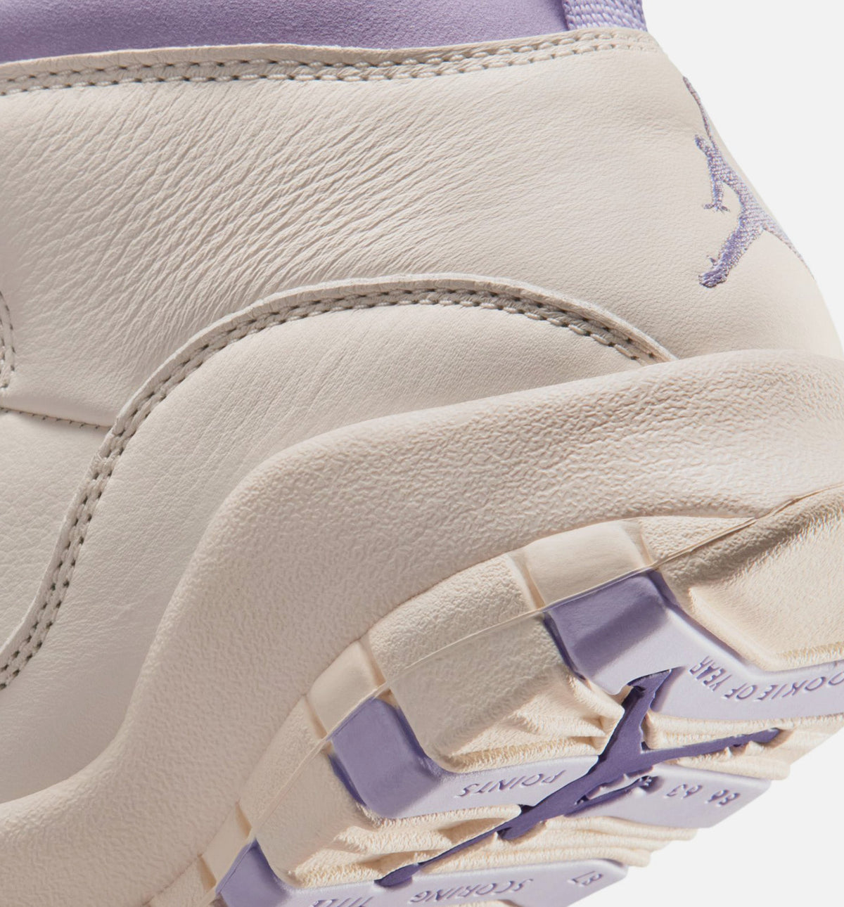 Air Jordan 10 Retro Hydrangeas Women's Lifestyle Shoes – Chalk/Hydrangeas/Wild Grape