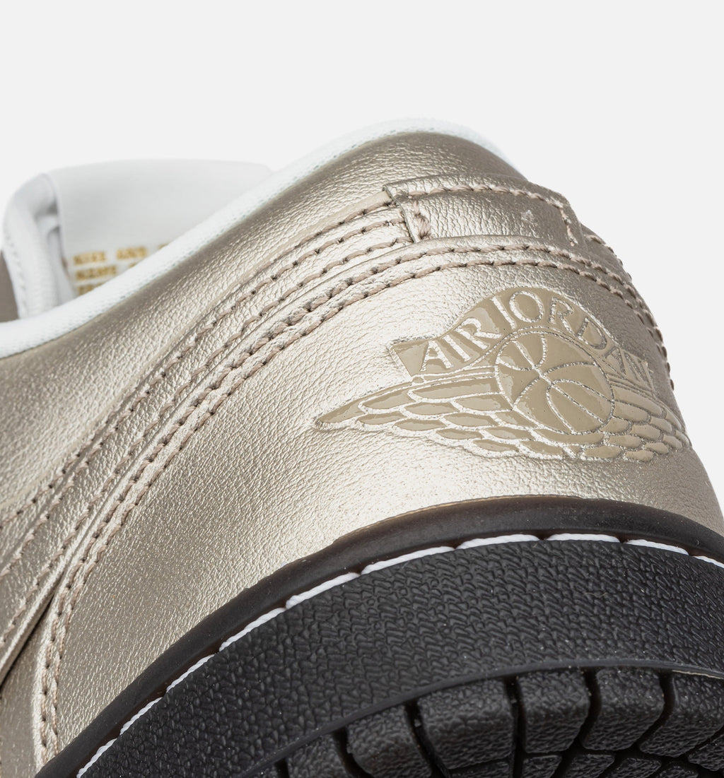 Air Jordan 1 Low SE Metallic Zinc Women's Lifestyle Shoes – Metallic Zinc/Summit White/Velvet Brown