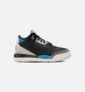Air Jordan 3 Retro OG "Rare Air" Preschool Lifestyle Shoes – Black/Chile Red/Neutral Grey