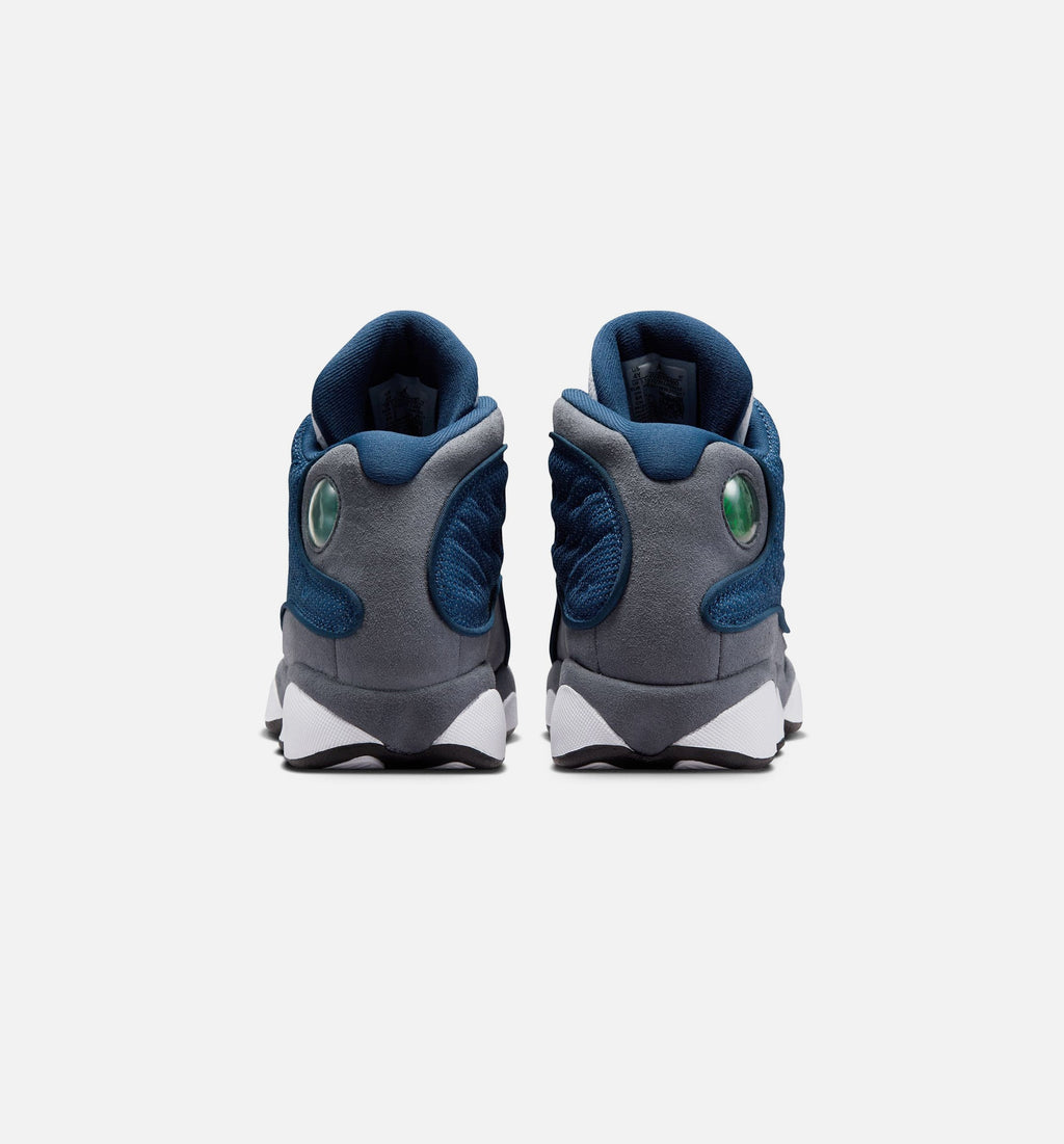 Air Jordan 13 Retro Navy/Flint Grey Grade School Lifestyle Shoes – Navy/University Blue/Flint Grey/White