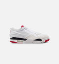Air Jordan 4 RM Men's Lifestyle Shoes – White/Black/Neutral Grey/Varsity Red