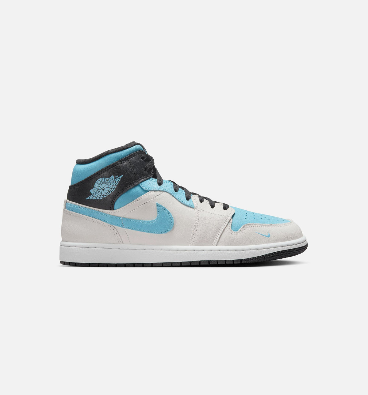 Air Jordan 1 Mid SE "Blue Chill" Men's Lifestyle Shoes – Summit White/Blue Chill/Black