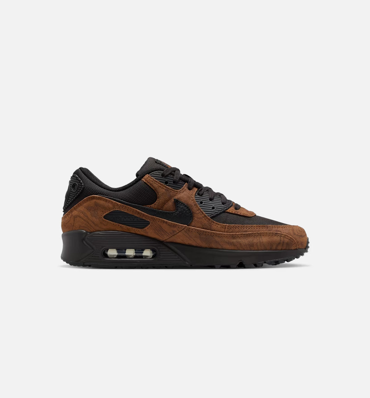 Nike Air Max 90 Premium Men's Lifestyle Shoes – Light British Tan/Velvet Brown/Black