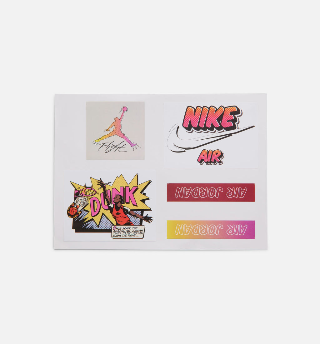 Air Jordan 4 Retro "Comic" Men's Lifestyle Shoes – Off White/Fire Pink/Anthracite