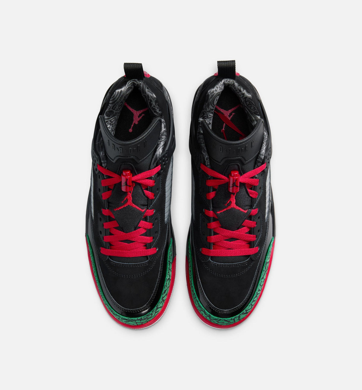 Nike Spizike Low Men's Lifestyle Shoes – Black/Classic Green/White/Varsity Red