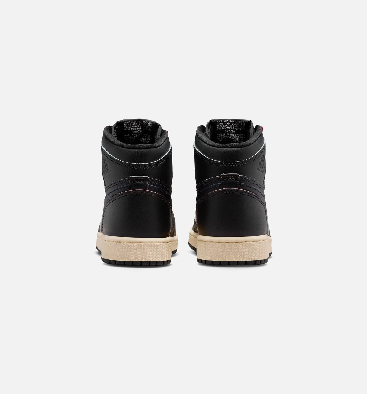 Air Jordan 1 Retro High OG "Black and Muslin" Grade School Lifestyle Shoes – Black/Muslin