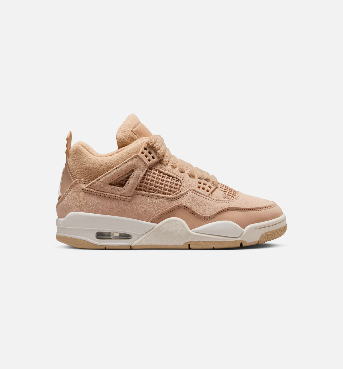 Air Jordan 4 Retro "Cozy Girl" Women's Lifestyle Shoes – Hemp/Light Orewood Brown