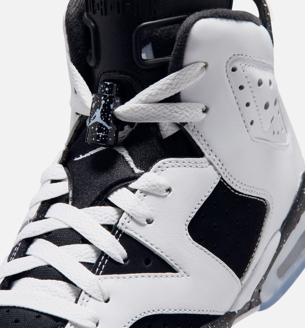 Air Jordan 6 Retro Grade School Lifestyle Shoes / Black / White