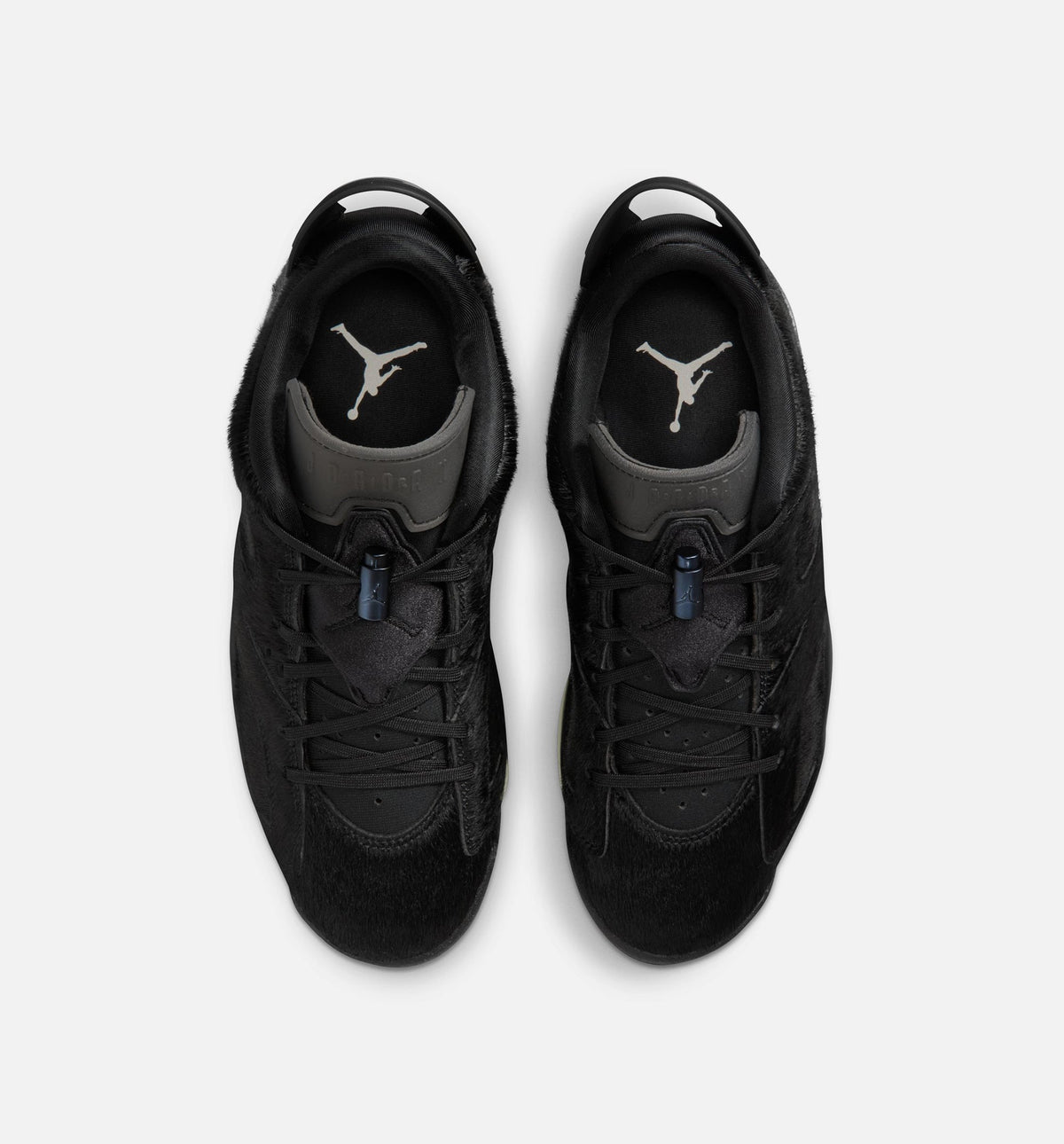 Air Jordan 6 Retro Low Blackout Womens Lifestyle Shoe - BlackBlack