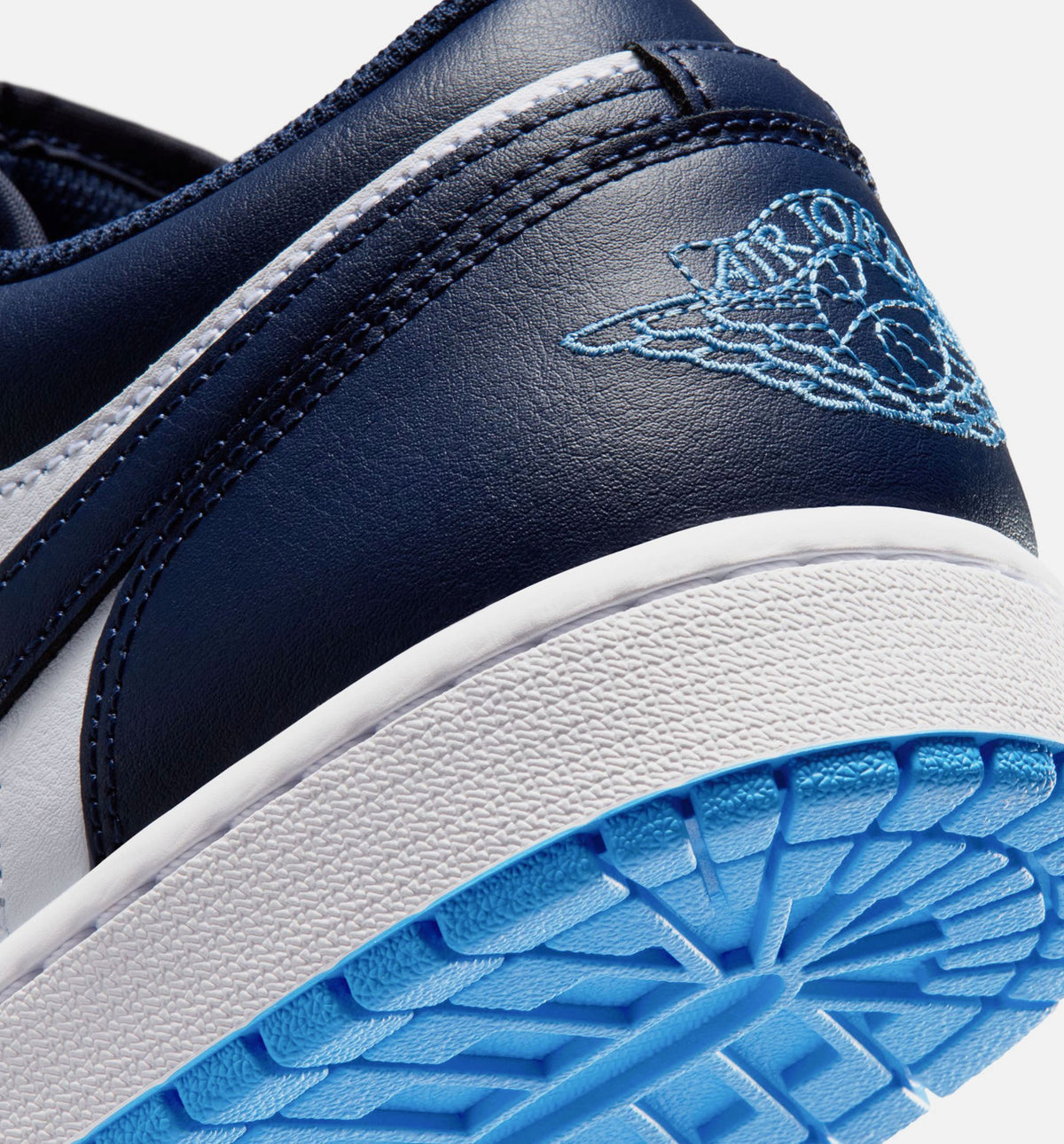 Air Jordan 1 Low Men's Lifestyle Shoes – Midnight Navy/University Blue/White