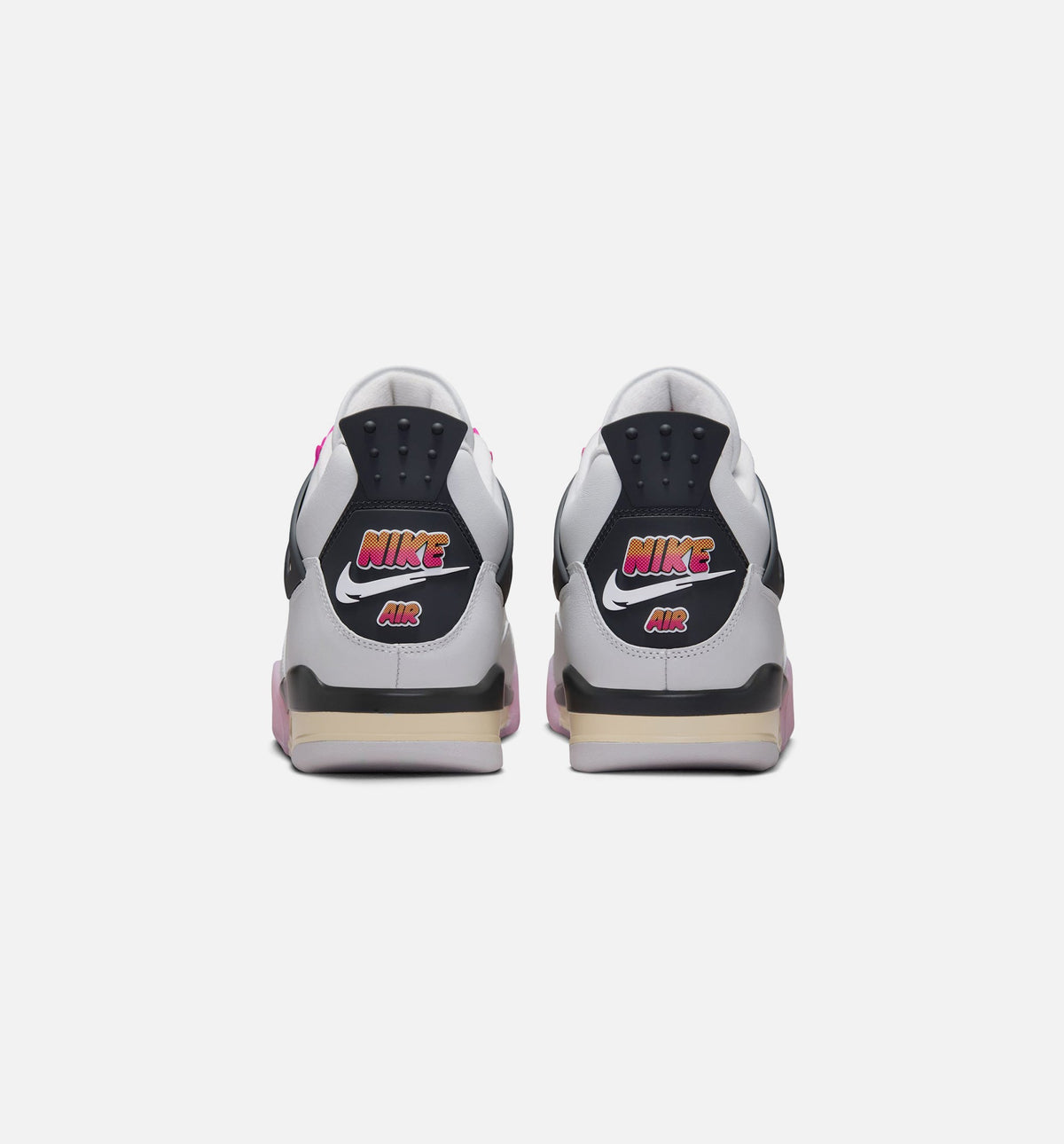 Air Jordan 4 Retro "Comic" Men's Lifestyle Shoes – Off White/Fire Pink/Anthracite