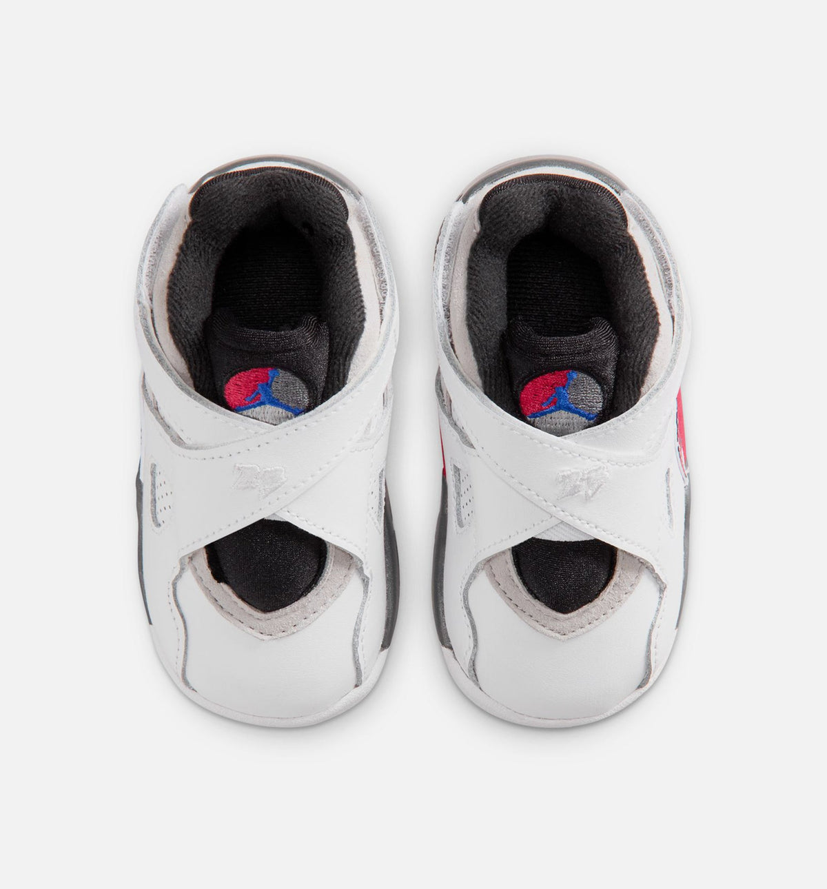 Air Jordan 8 Retro True Red Infant/Toddler Lifestyle Shoes – White/Black/True Red