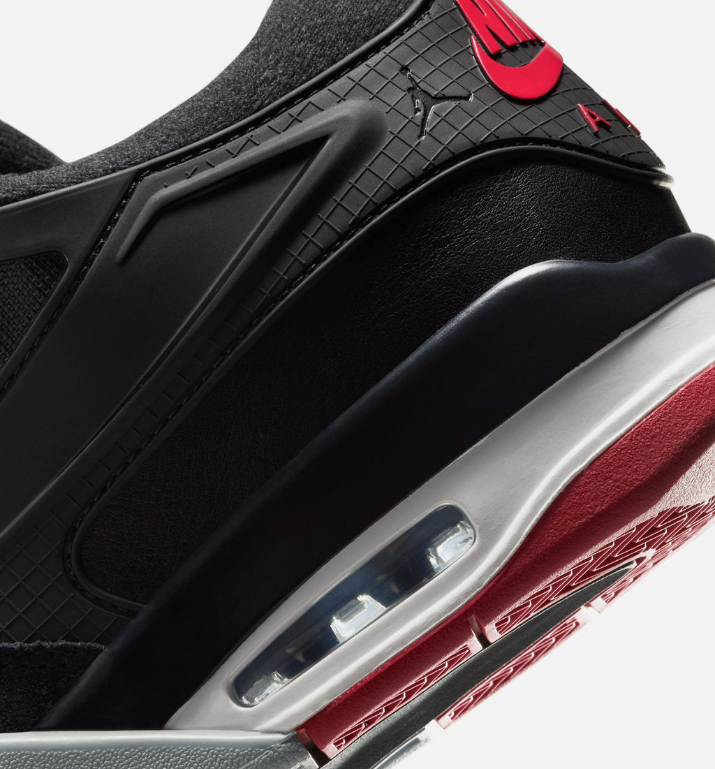 Air Jordan 4 RM Men's Lifestyle Shoes – Black/Wolf Grey/White/Varsity Red
