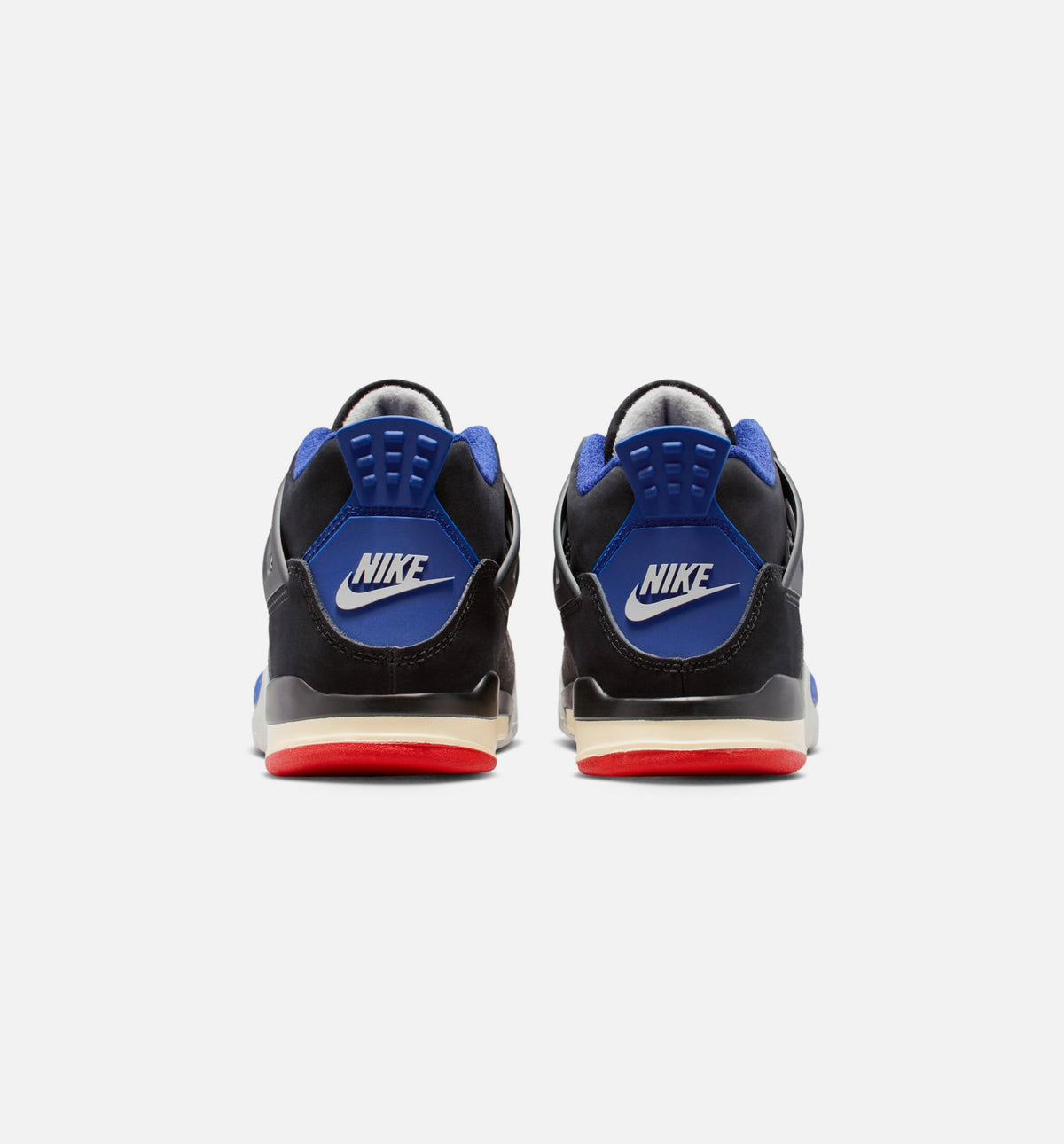 Air Jordan 4 Retro "Rare Air" Preschool Lifestyle Shoes – Black/Fire Red/Deep Royal Blue