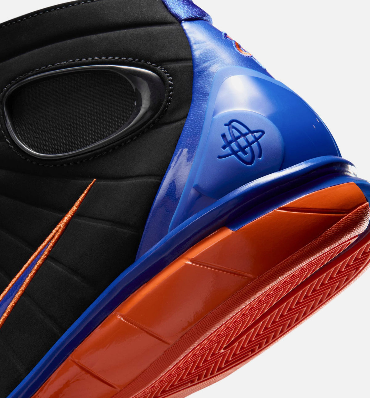 Nike Air Zoom Huarache 2K4 Penny Hardaway Men's Basketball Shoes – Black/Varsity Royal/Safety Orange