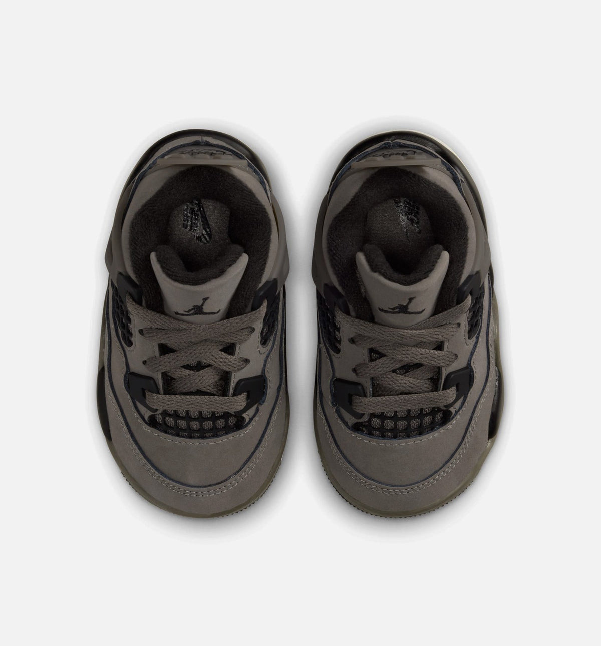 Air Jordan 4 Retro "Cave Stone and Black" Infant/Toddler Lifestyle Shoes – Cave Stone/Black/Moon Particle