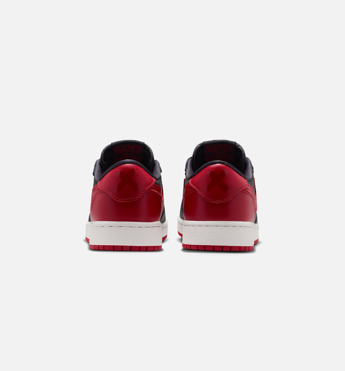 Air Jordan 1 Retro Low OG "Banned" Grade School Lifestyle Shoes – Black/Varsity Red/Summit White