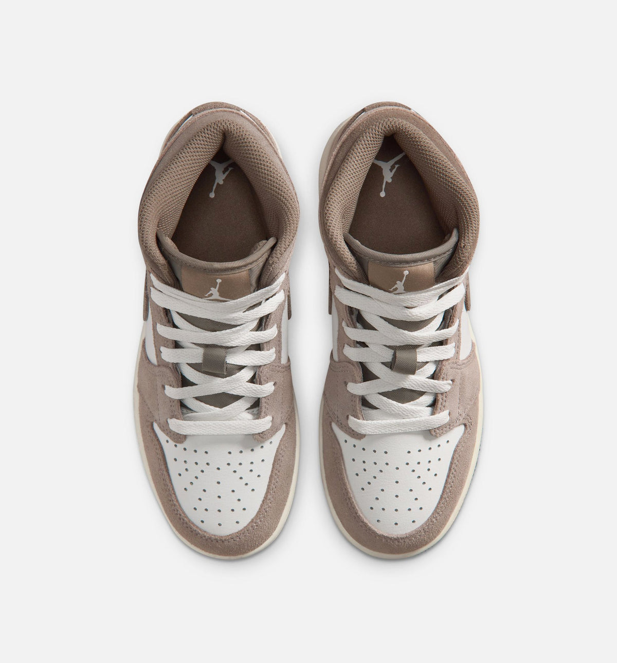 Air Jordan 1 Mid "Enigma Stone" Grade School Lifestyle Shoes – Enigma Stone/Olive Grey/Summit White