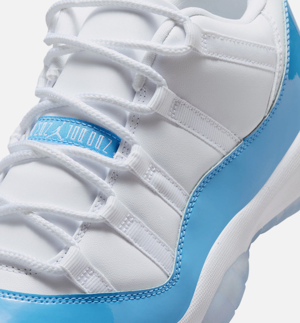 Air Jordan 11 Retro Low University Blue Men's Lifestyle Shoes – White/University Blue/Black