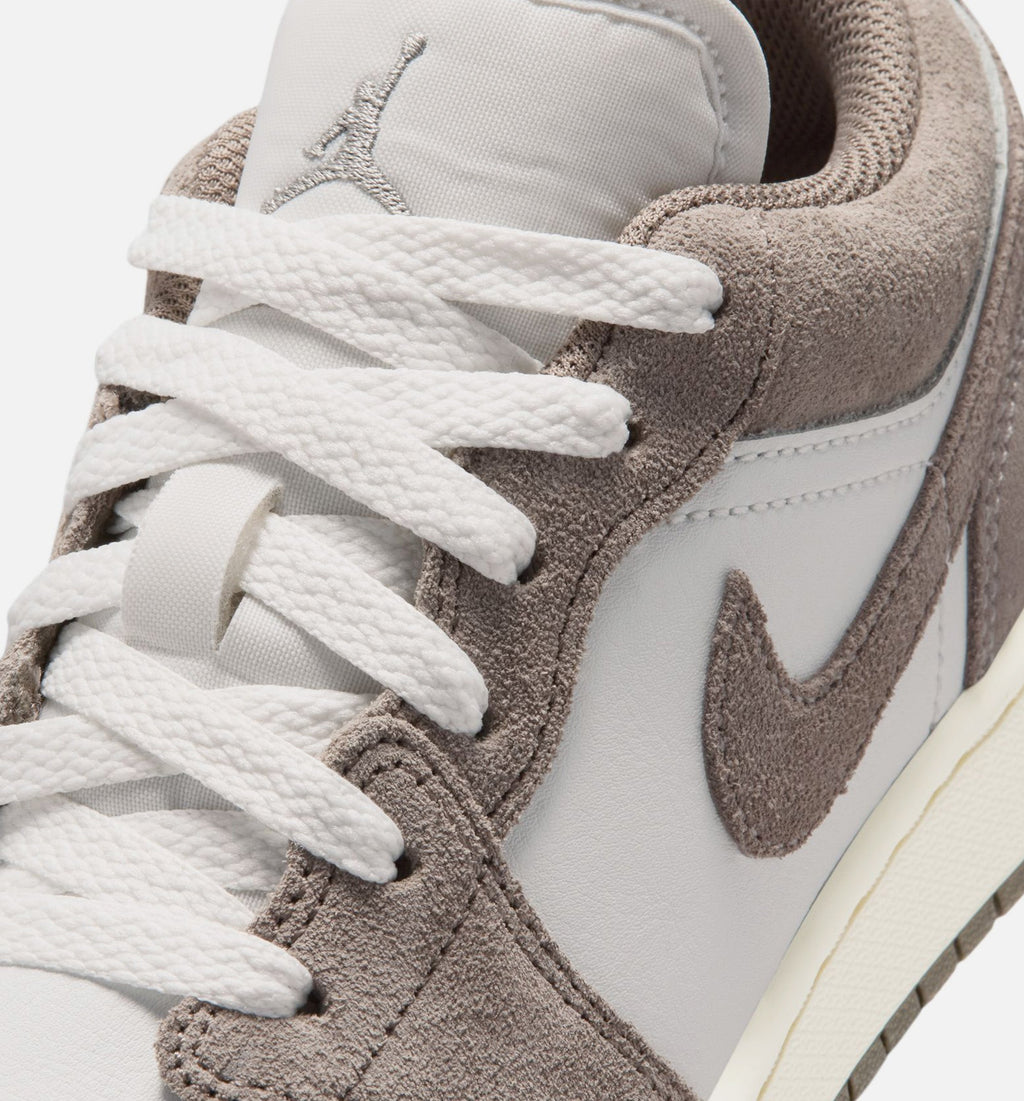 Air Jordan 1 Low "Olive Grey" Grade School Lifestyle Shoes – Olive Grey/Enigma Stone/Summit White