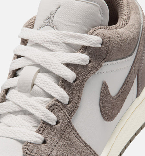 Air Jordan 1 Low "Olive Grey" Grade School Lifestyle Shoes – Olive Grey/Enigma Stone/Summit White