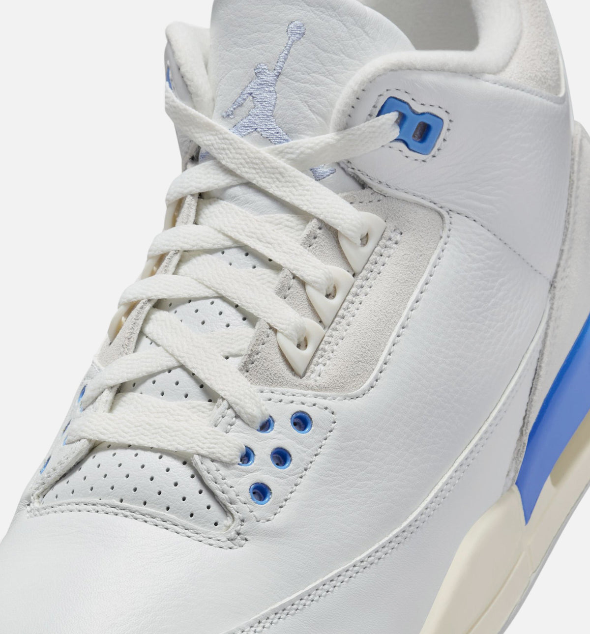 Air Jordan 3 Retro "Lucky Shorts" Men's Lifestyle Shoes – Summit White/Hydrogen Blue/Legend Blue