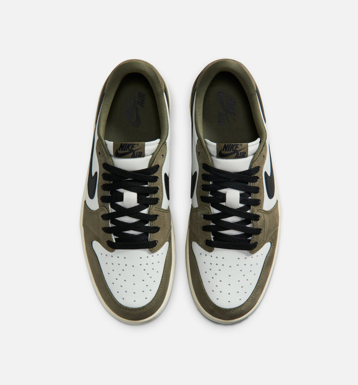 Air Jordan 1 Low OG "Medium Olive" Men's Lifestyle Shoes – Medium Olive/Black/Summit White/Sail