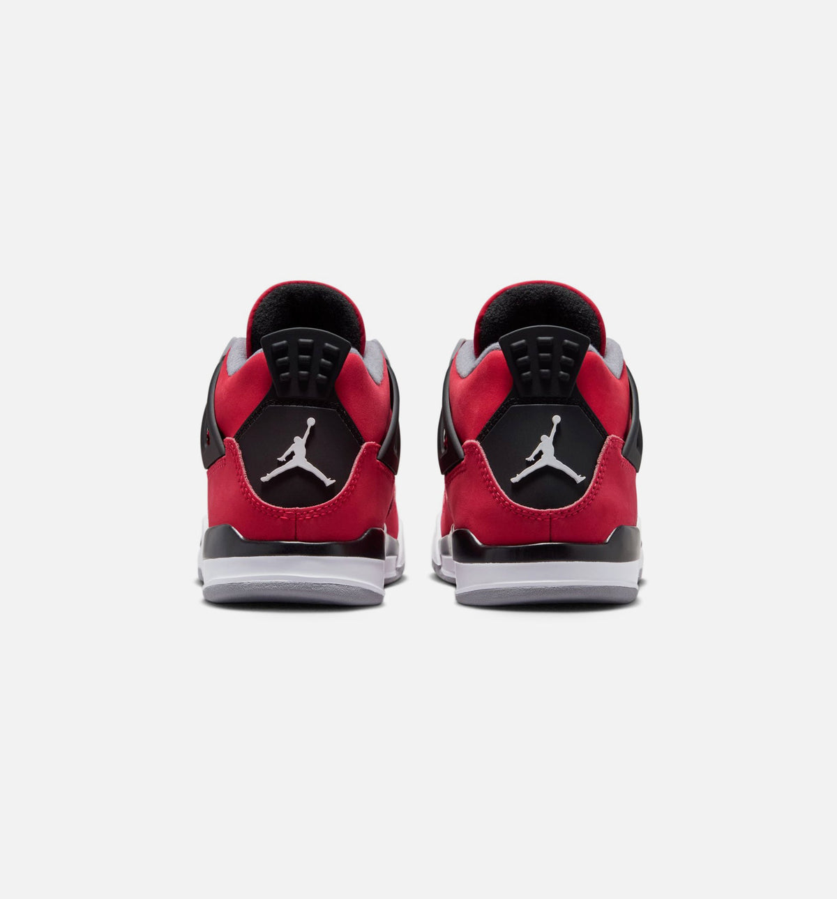 Air Jordan 4 Retro "Toro Bravo" Preschool Lifestyle Shoes – Fire Red/White/Black/Cement Grey