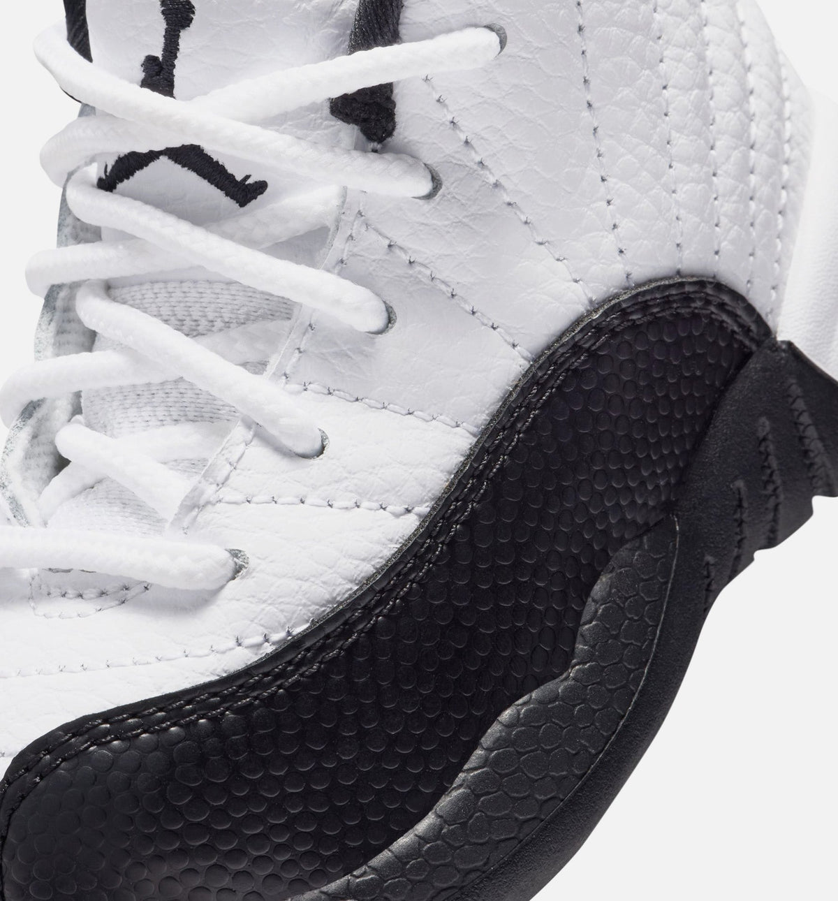 Air Jordan 12 Retro Taxi Infant/Toddler Lifestyle Shoes – White/Black/Taxi