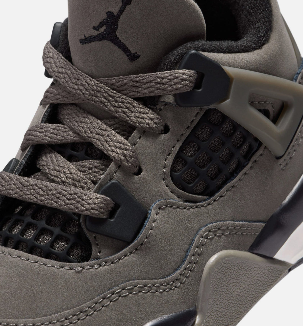 Air Jordan 4 Retro "Cave Stone and Black" Infant/Toddler Lifestyle Shoes – Cave Stone/Black/Moon Particle