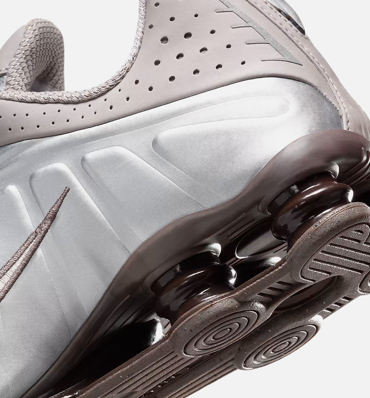 Nike Shox R4 Men's Lifestyle Shoes – Cave Stone/College Grey/Baroque Brown
