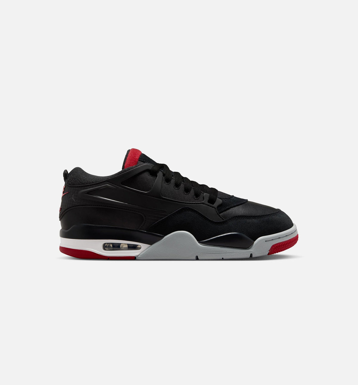 Air Jordan 4 RM Men's Lifestyle Shoes – Black/Wolf Grey/White/Varsity Red