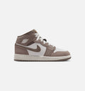 Air Jordan 1 Mid "Enigma Stone" Grade School Lifestyle Shoes – Enigma Stone/Olive Grey/Summit White