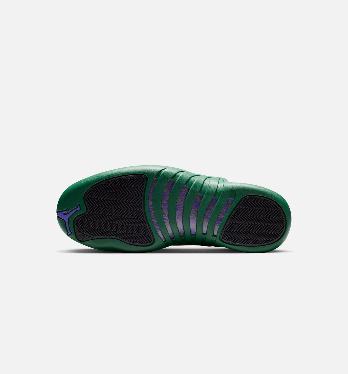 Air Jordan 12 Retro Idols Become Rivals Mens Lifestyle Shoe - Summit WhiteGorge GreenFierce Purple Free Shipping