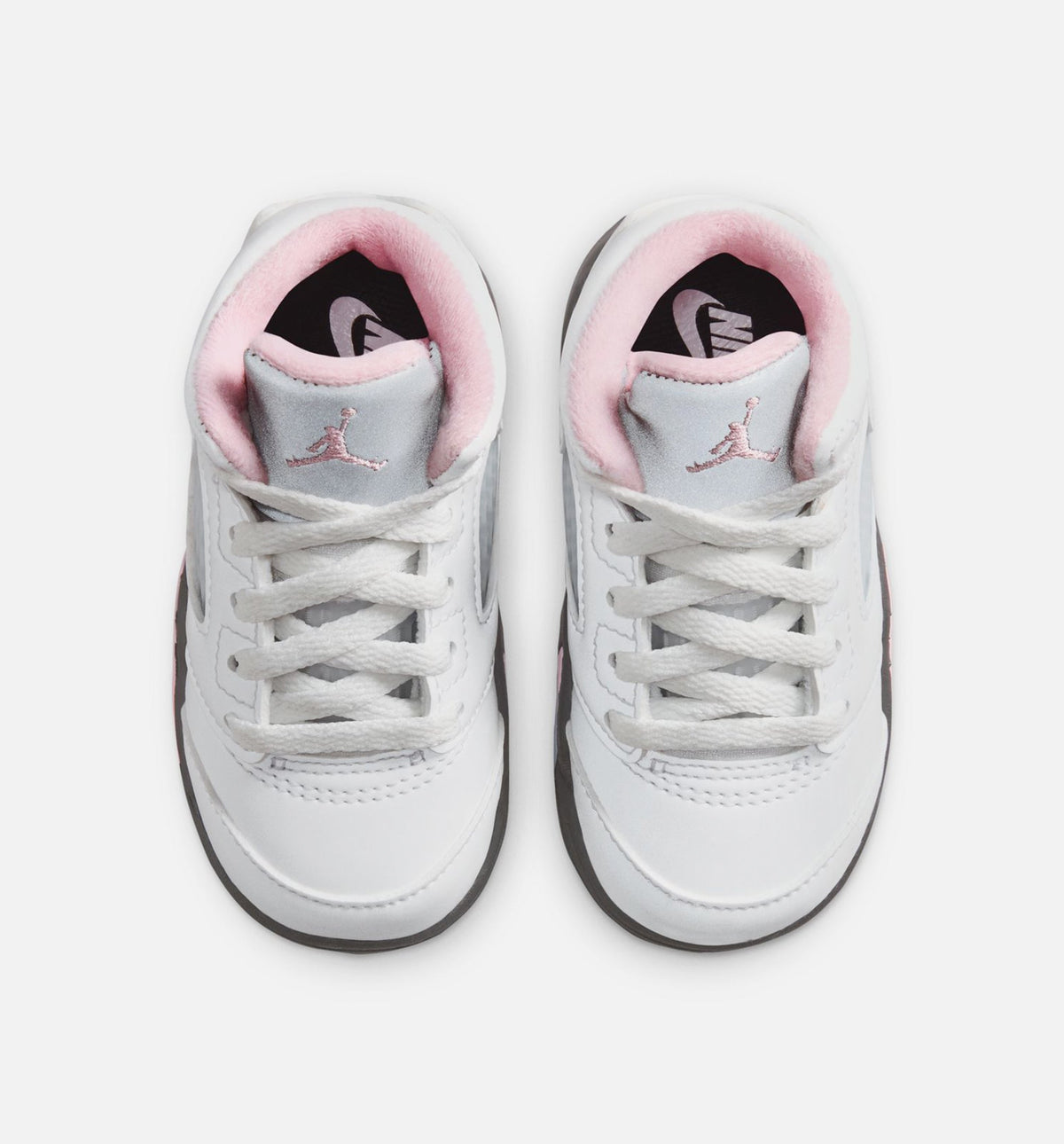 Air Jordan 5 Retro "Medium Soft Pink" Infant/Toddler Lifestyle Shoes – White/Black/Medium Soft Pink