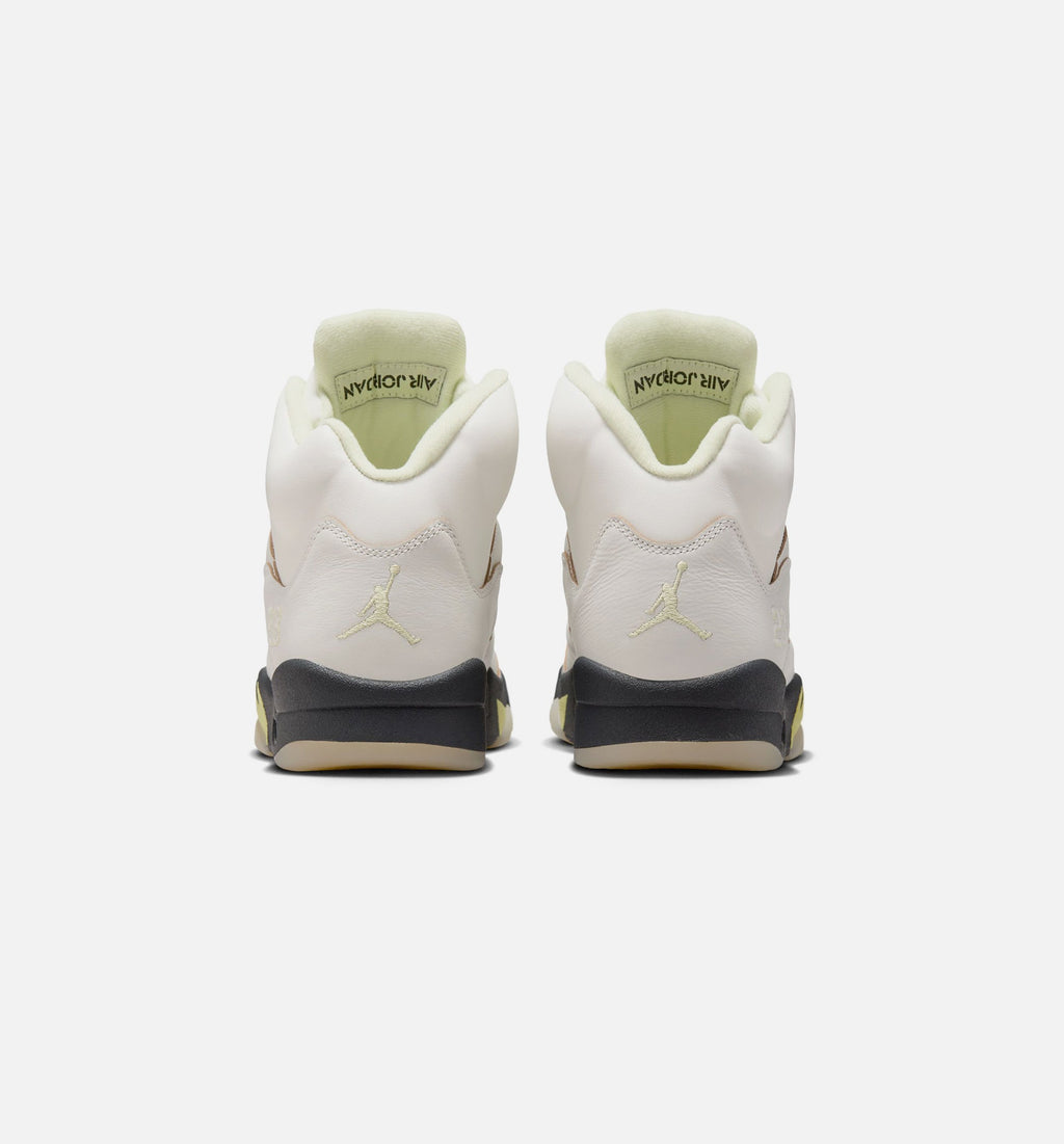Air Jordan 5 Retro Luminous Green Women's Lifestyle Shoes – Sail/Luminous Green/Anthracite